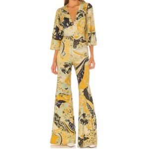 FREE PEOPLE NIGHT FEVER JUMPSUITS SIZE SMALL
